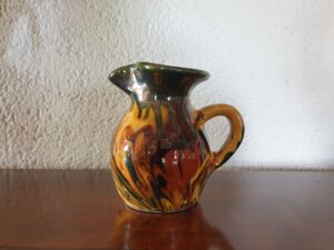 Pichet flammé style Vallauris