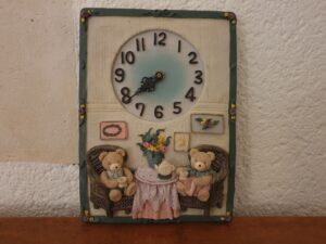 Cadres photo et horloge ourson