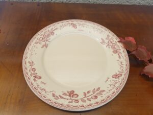 Assiette ancienne Moulin des Loups