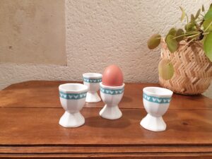 Coquetiers céramique Françoise Sages