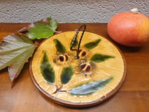 Plateau à fromage ancien Vallauris