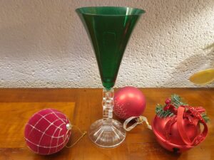 Coupe en cristal d'Arques Noel