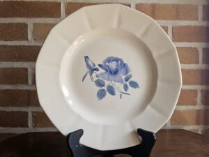 Plat rond ancien Digoin